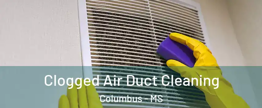  Clogged Air Duct Cleaning Columbus - MS