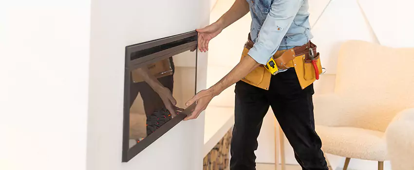 Metal Fireplace Installation in Columbus, Mississippi