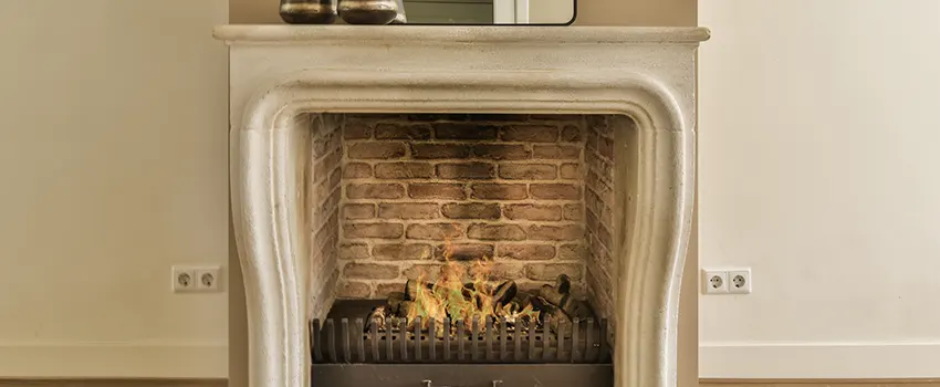 Vintage-style Fireplace Redesign in Columbus, Mississippi