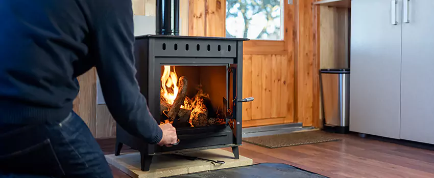Open Hearth Wood Fireplace Installation in Columbus, MS