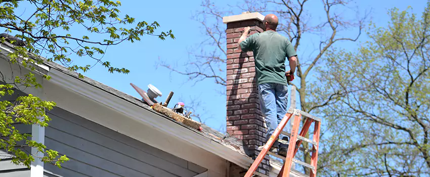 Vinyl and PVC Chimney Flashing Installation in Columbus, MS