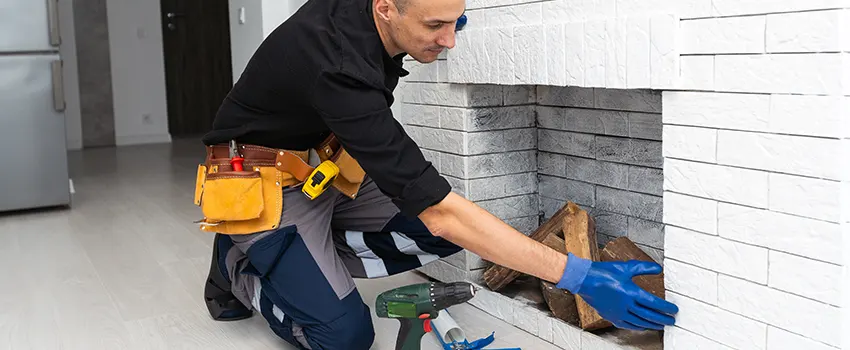 Fireplace Damaged Damper Frame Repair Services in Columbus, Mississippi