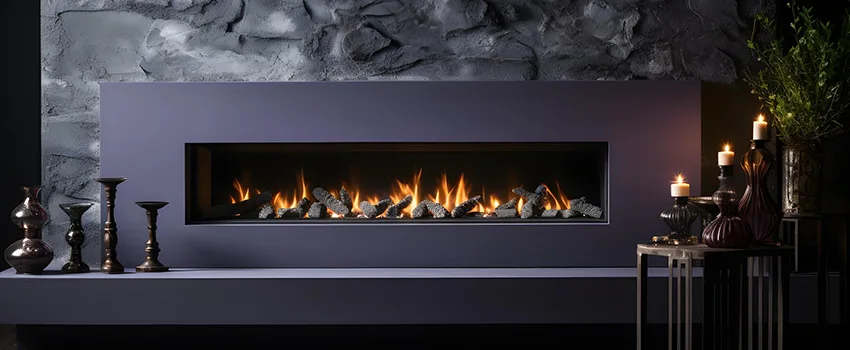Ember Bed for Ventless Gas Fireplace in Columbus, MS